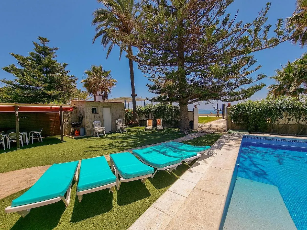 Beachfront Villa Torrox Costa Spain